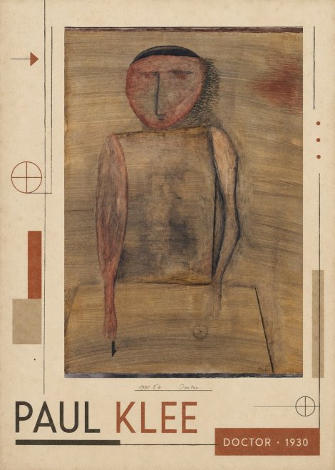 Paul Klee Doctor No4 - Juliste