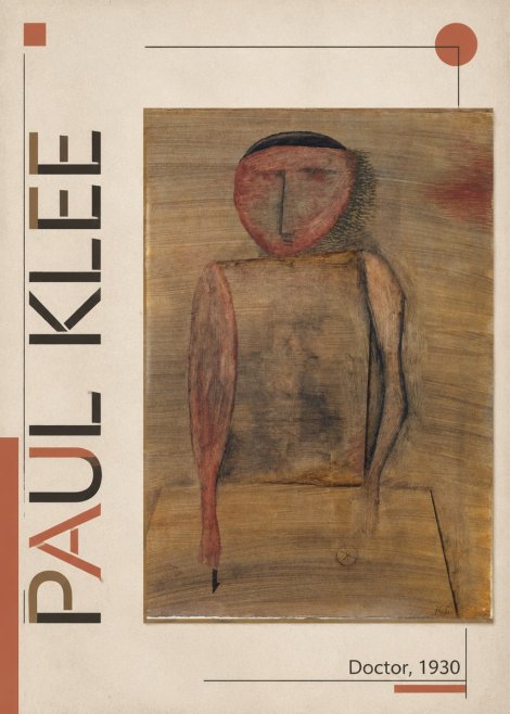 Paul Klee Doctor No6 - Juliste