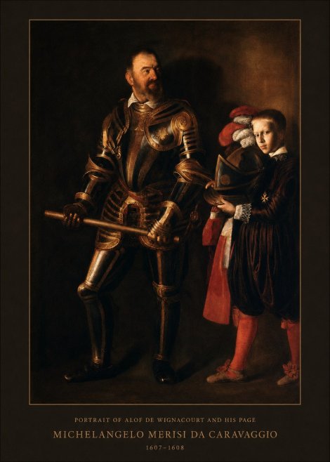 Michelangelo Merisi da Caravaggio Portrait of Alof De Wignacourt and His Page No4 - Juliste
