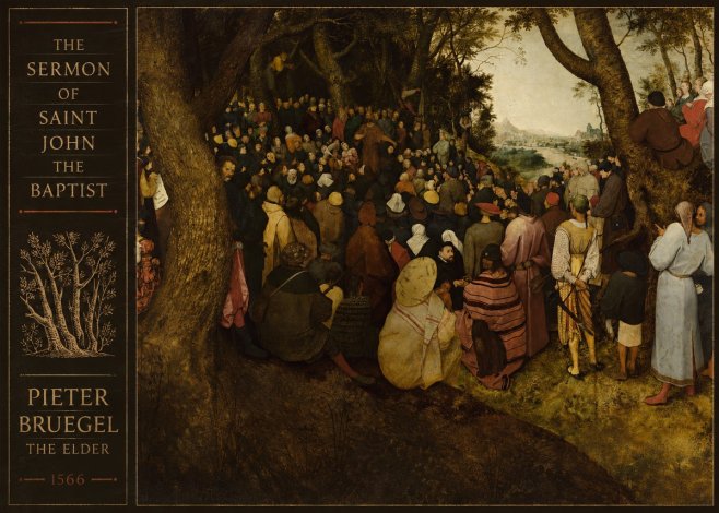 Pieter Bruegel The Sermon of Saint John the Baptist II No3 - Juliste