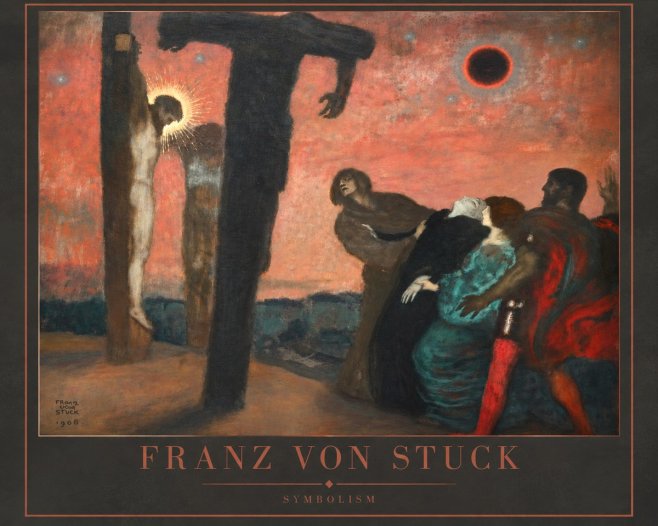 Franz von Stuck Crucifixion No3 - Juliste