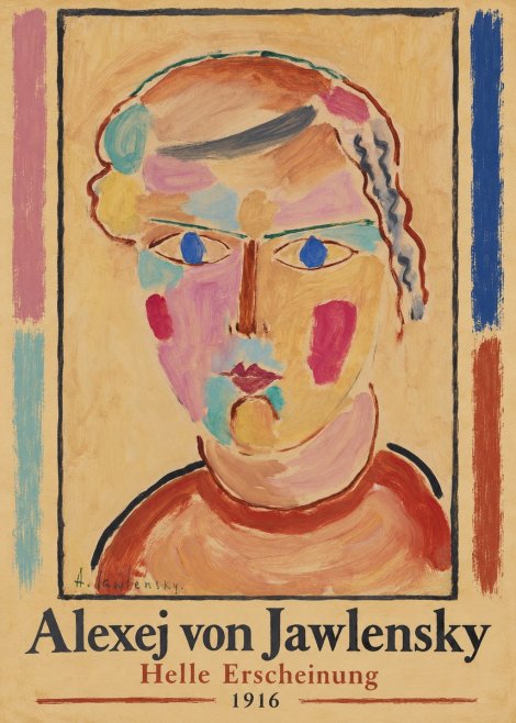 Alexej von Jawlensky Helle Erscheinung No1 - Juliste