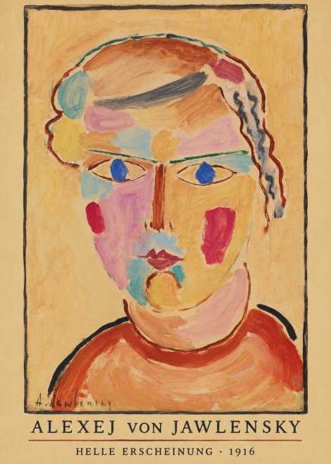 Alexej von Jawlensky Helle Erscheinung No5 - Juliste