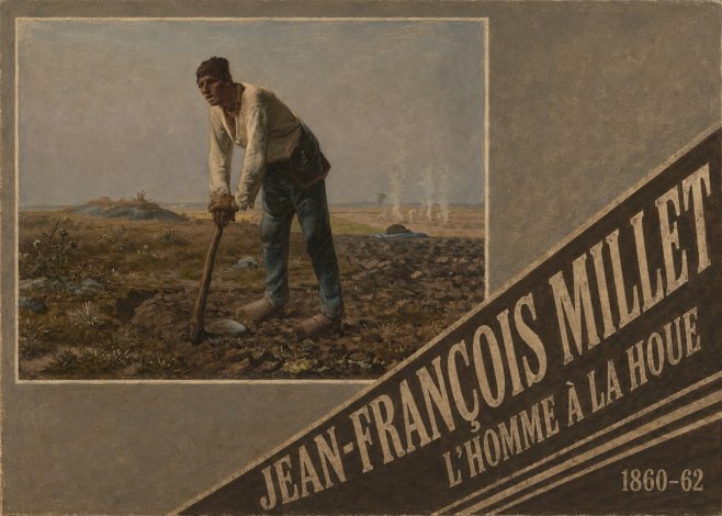 Jean-François Millet L'homme À La Houe No5 - Juliste