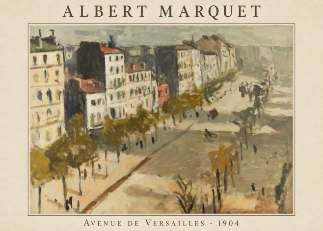 Albert Marquet Avenue De Versailles · 1904 No4 - Juliste