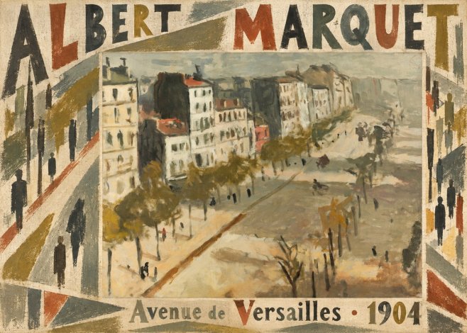 Albert Marquet Avenue De Versailles · 1904 No6 - Juliste