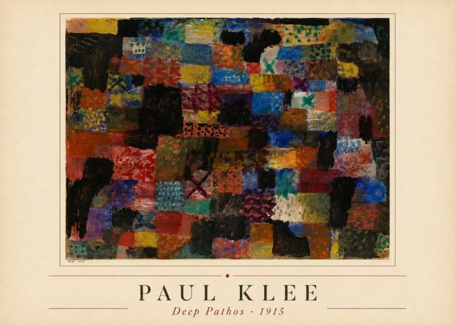 Paul Klee Deep Pathos No1 - Juliste