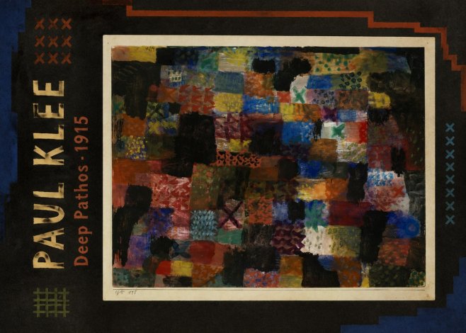 Paul Klee Deep Pathos No4 - Juliste