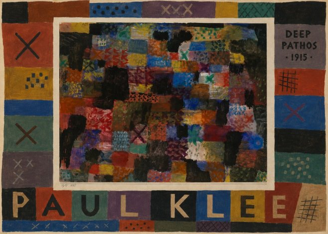 Paul Klee Deep Pathos No5 - Juliste