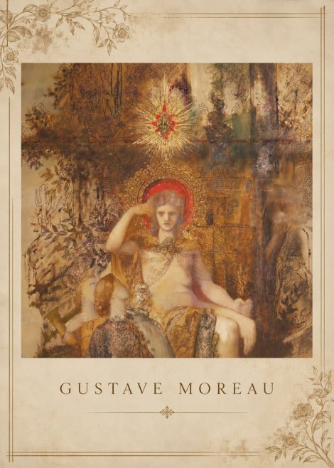 Gustave Moreau Jupiter and Semele III No2 - Juliste