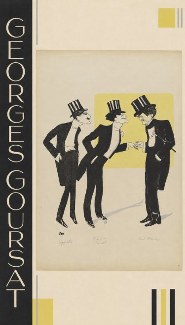 Georges Goursat Capiello, Fraxin De Crouset, Poul Hervieu No2 - Juliste