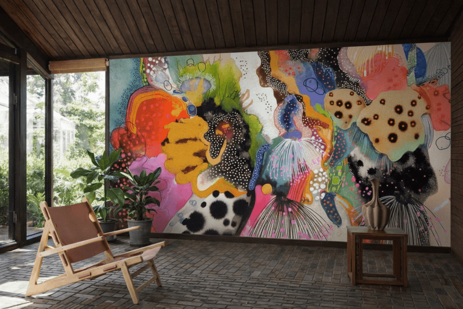 Vibrant Fractal Garden