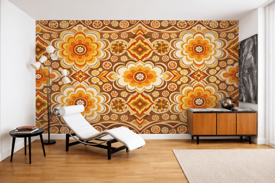 Sunny Floral Tapestry