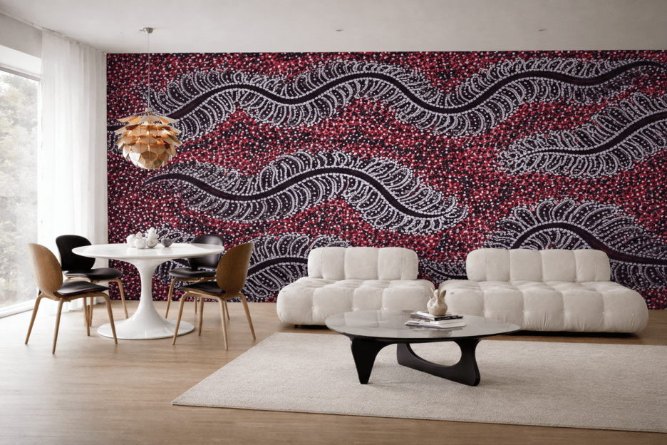 Meandering Floral Wave