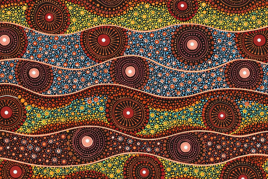 Colorful Circles Arrangement