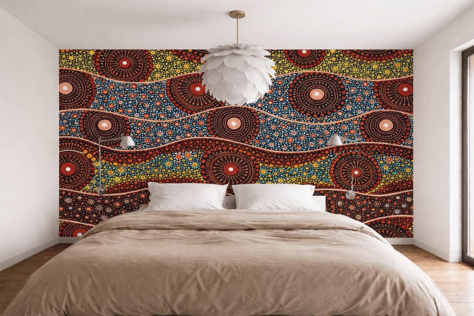 Colorful Circles Arrangement