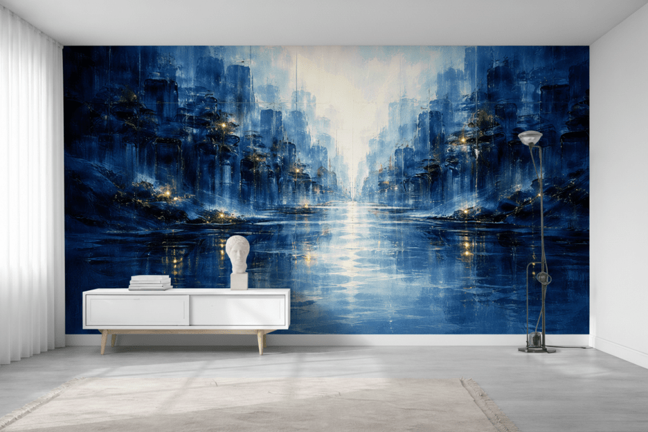 Twilight River Reflections