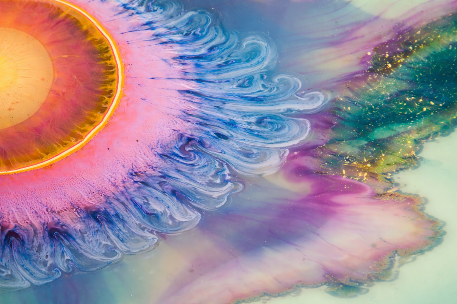 Ink Blossom Halo