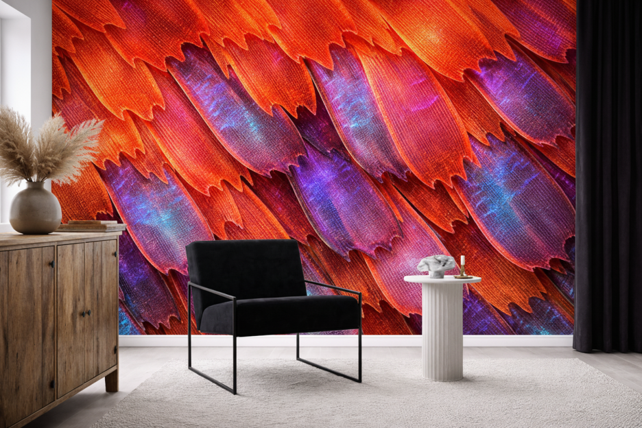 Iridescent Feathers