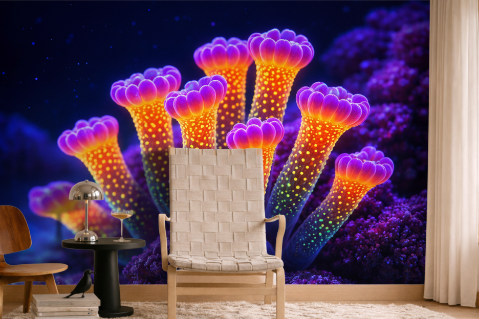 Frosted Coral Blossom