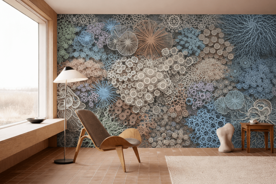 Coral Mosaic Fretwork