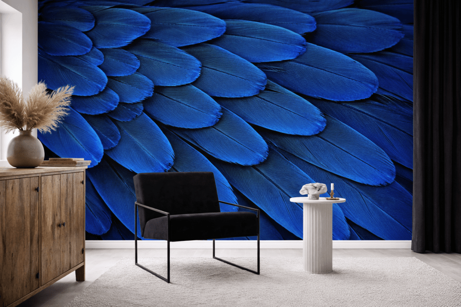 Midnight Feather Mosaic