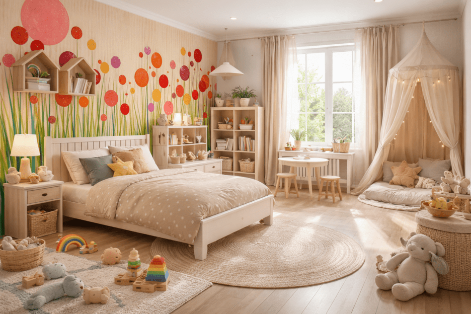 Vibrant Sphere Meadow