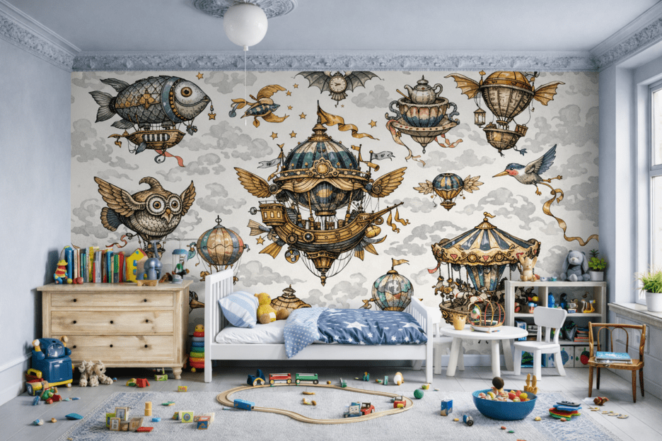 Whimsical Aviary Voyage