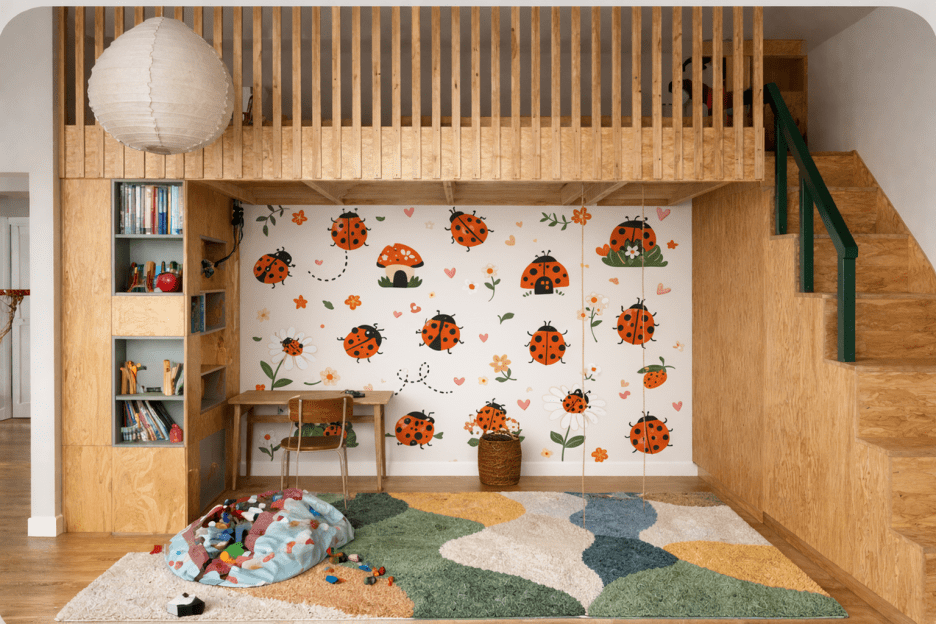 Ladybug Tapestry