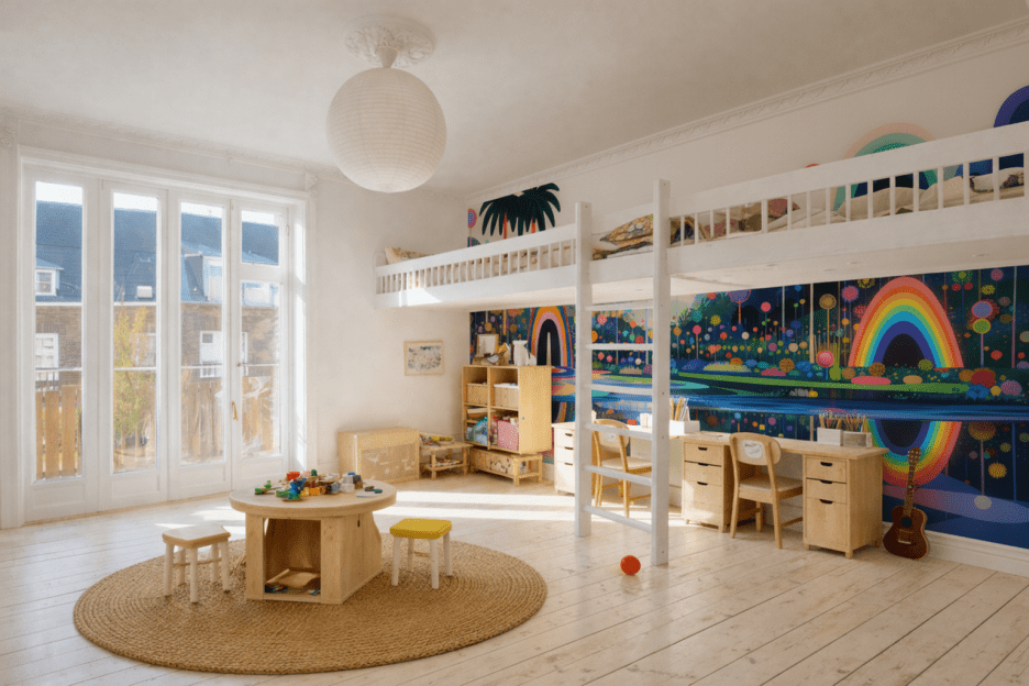 Vibrant Lagoon Reflection