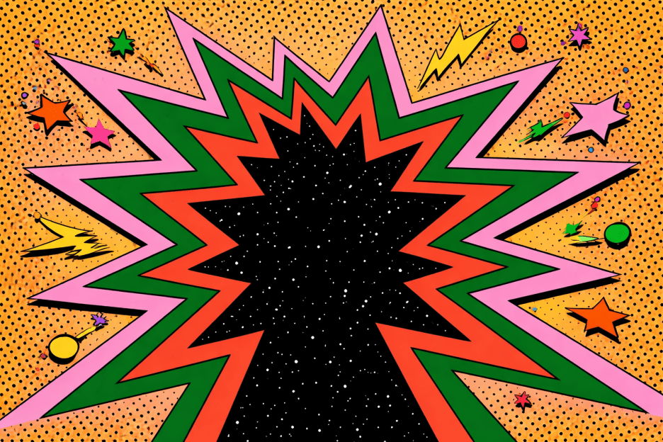 Cosmic Burst Mural