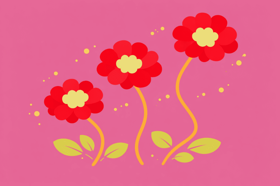 Whimsical Blossom Burst