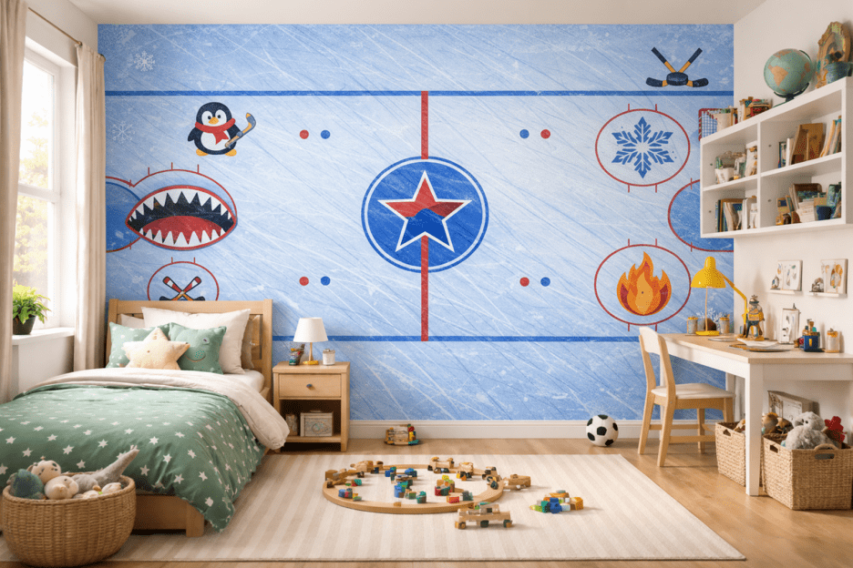 Frozen Arena Mural