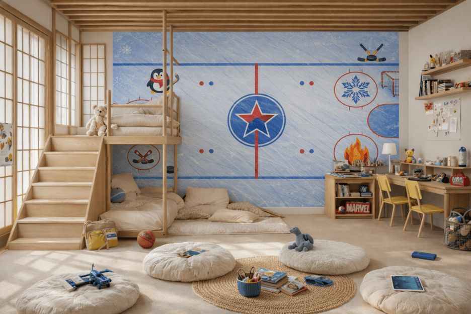 Frozen Arena Mural
