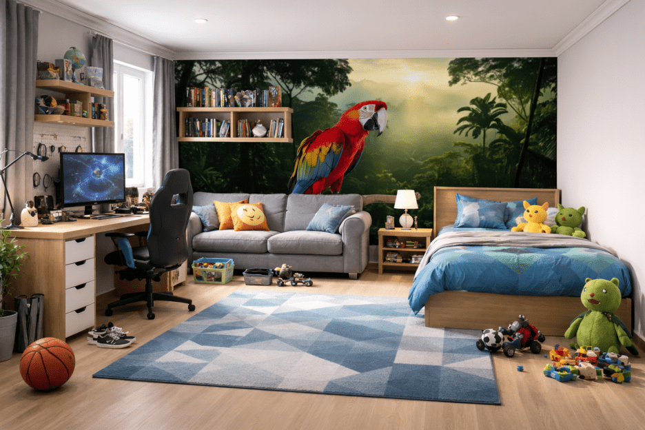 Scarlet Jungle Parrot