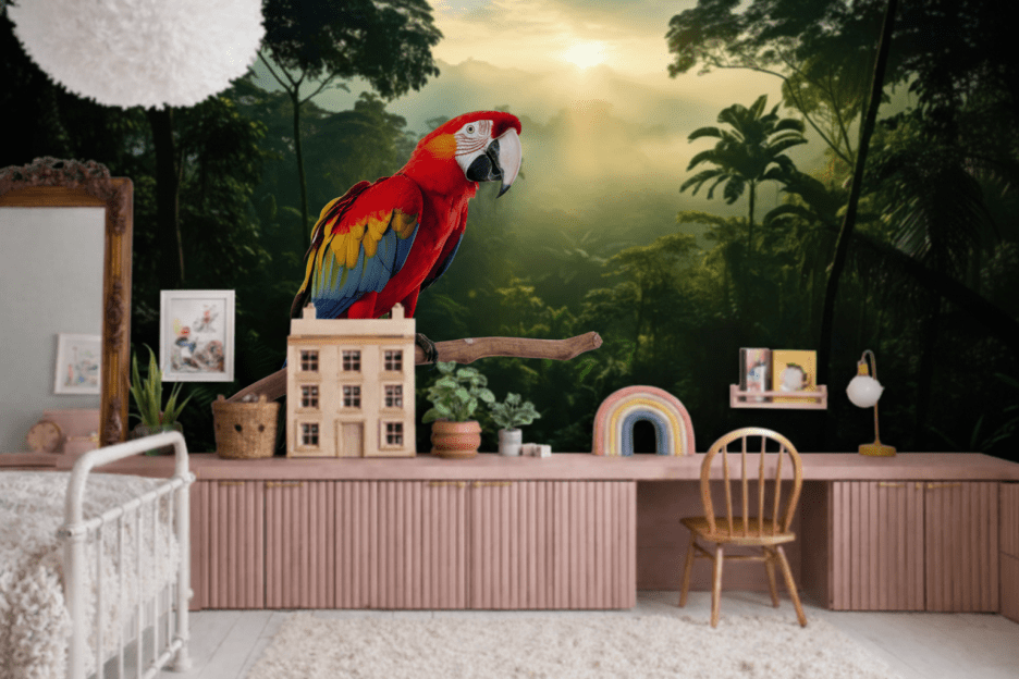 Scarlet Jungle Parrot