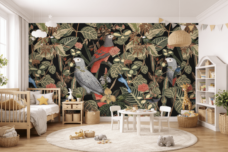 Tropical Avian Mosaic