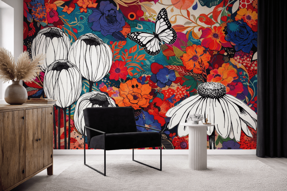 Blooming Butterfly Garden