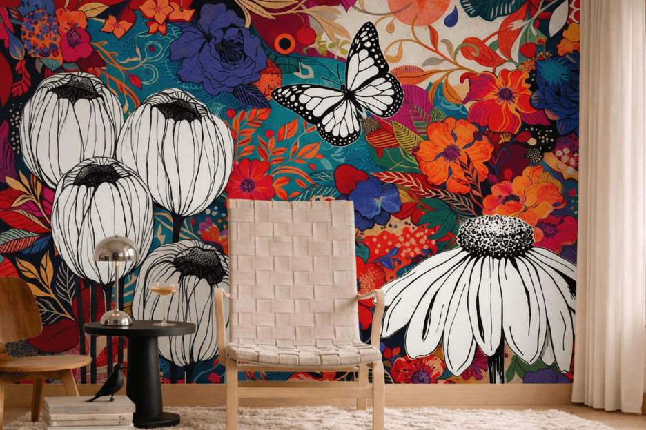 Blooming Butterfly Garden