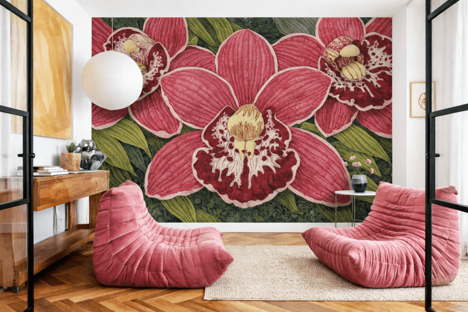 Velvet Orchid Blooms