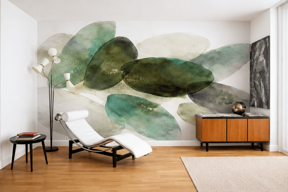 Mossy Pebble Droplets