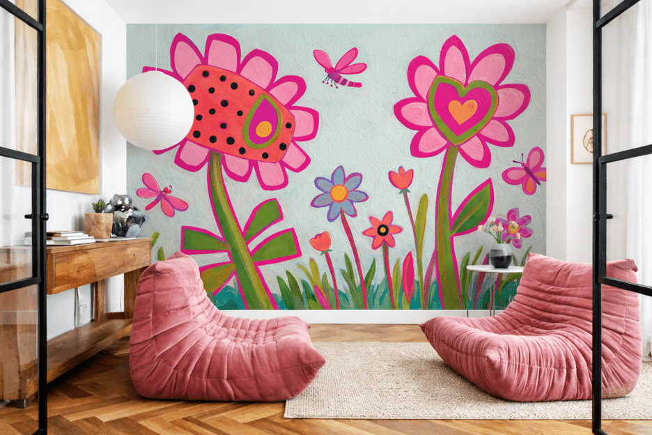 Whimsical Blossom Garden