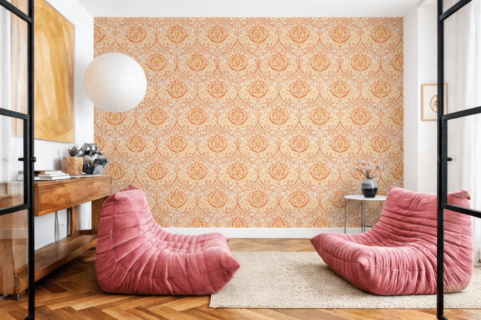 Ember Motif Tapestry