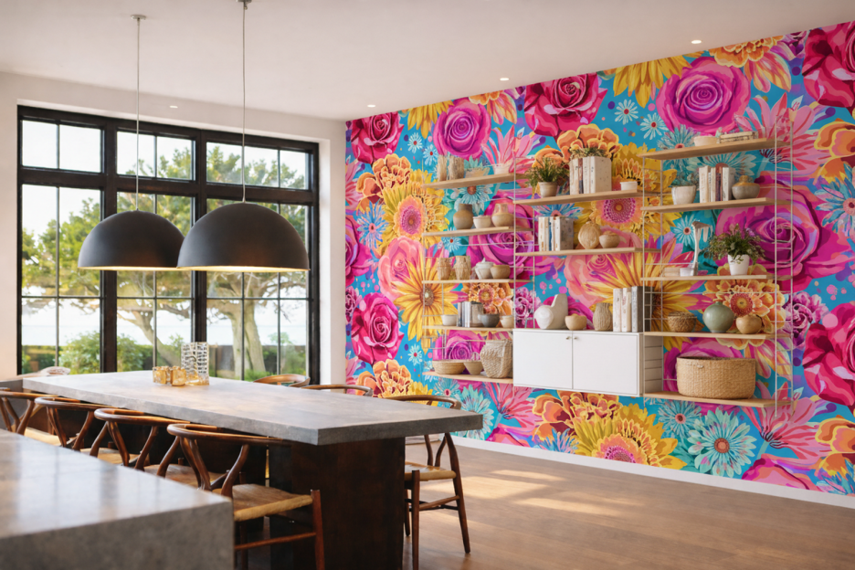 Blooming Porcelain Garden