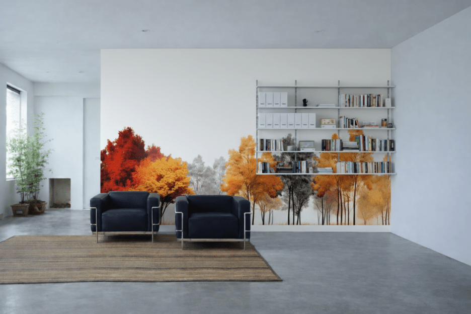 Amber Silhouette Grove