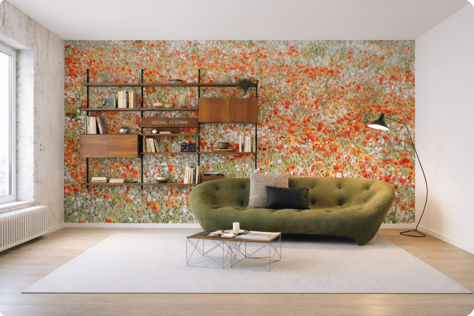 Poppy Meadow Flourish