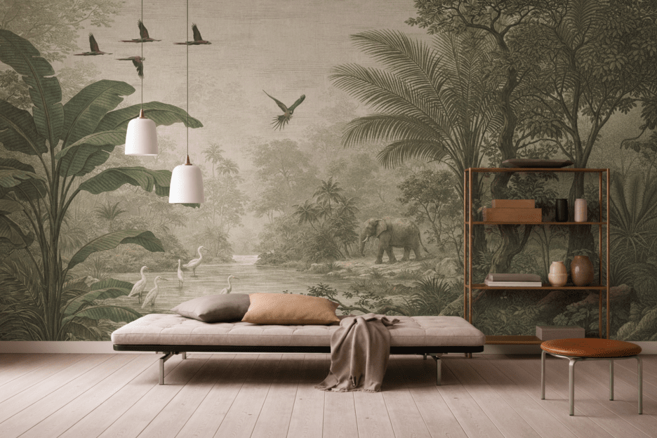 Saffron Jungle Reverie