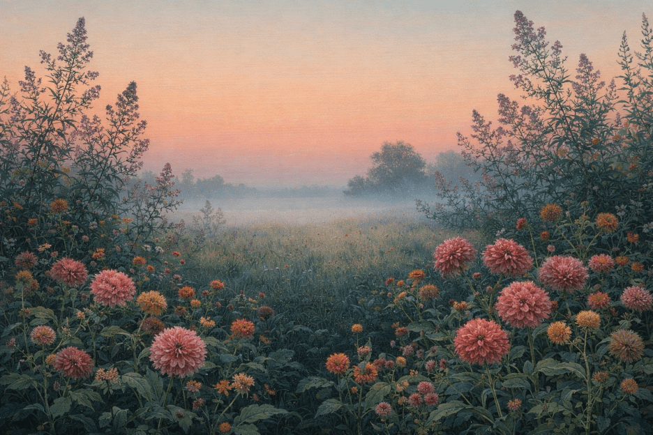 Shaded Blossom Mosaic