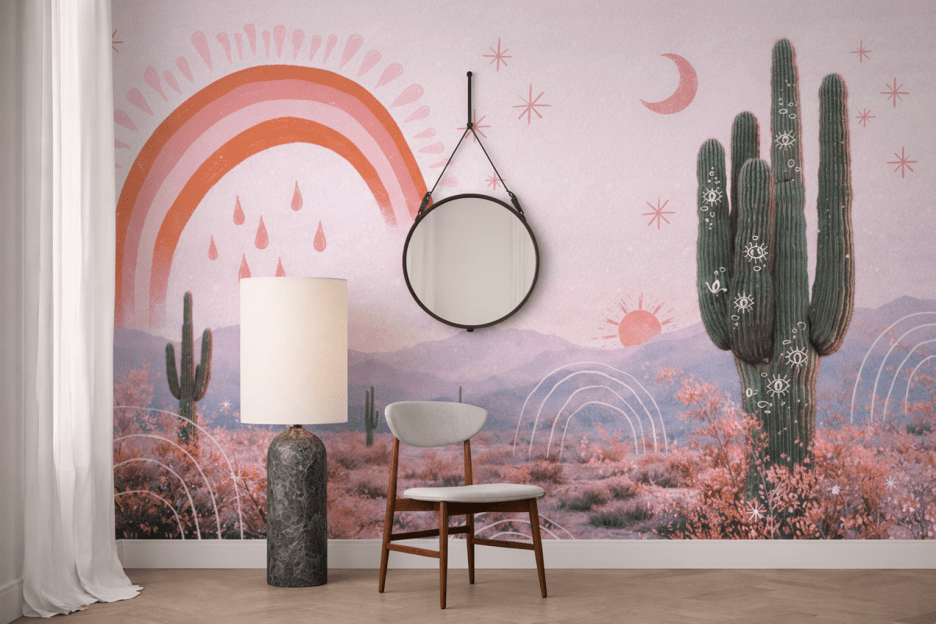 Arid Rainbow Dreamscape