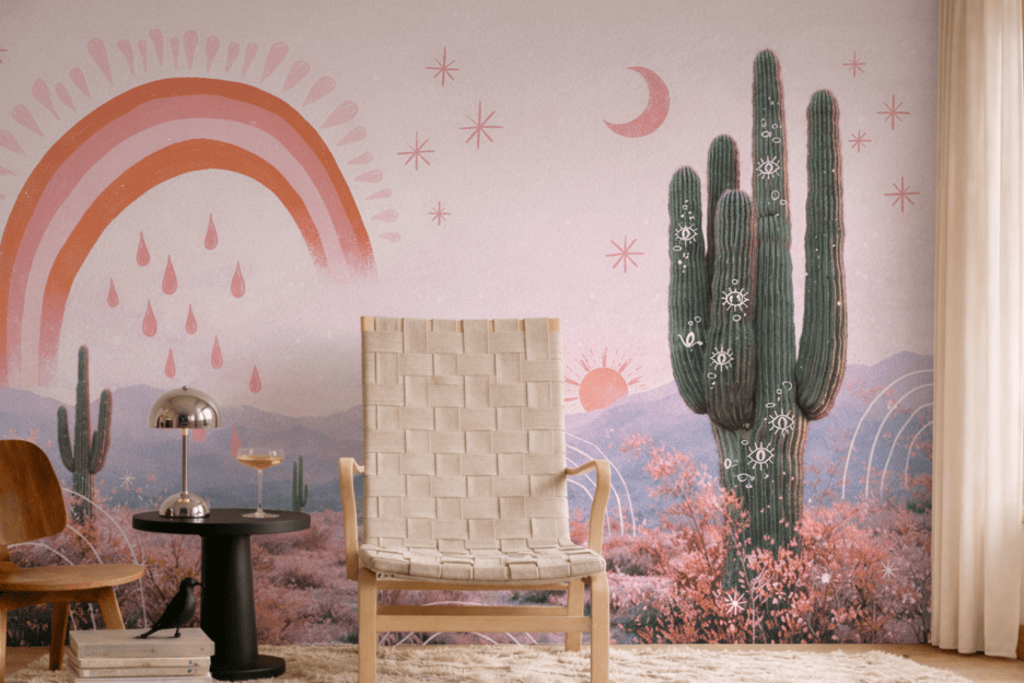 Arid Rainbow Dreamscape